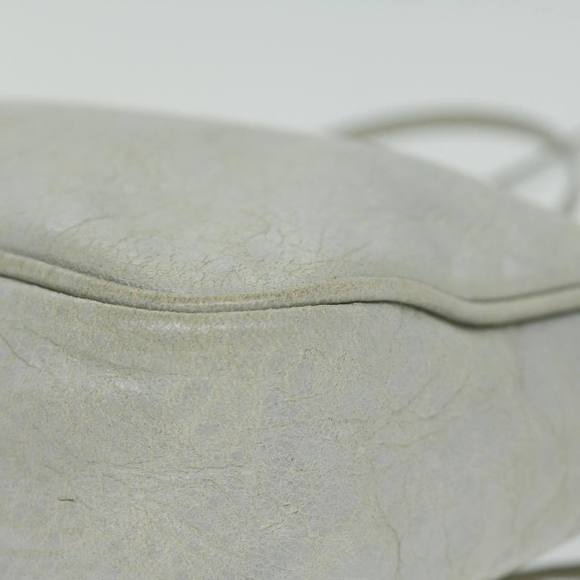 BALENCIAGA The Hip Shoulder Bag Leather Gray 245080 Auth ar11036 - Picture 16 of 16